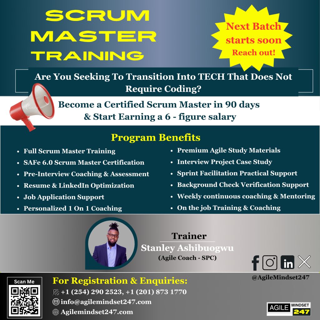 Scrum Master Training & SAFe Certification program